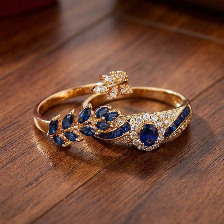 Romilly Moraziel ringset | Guld