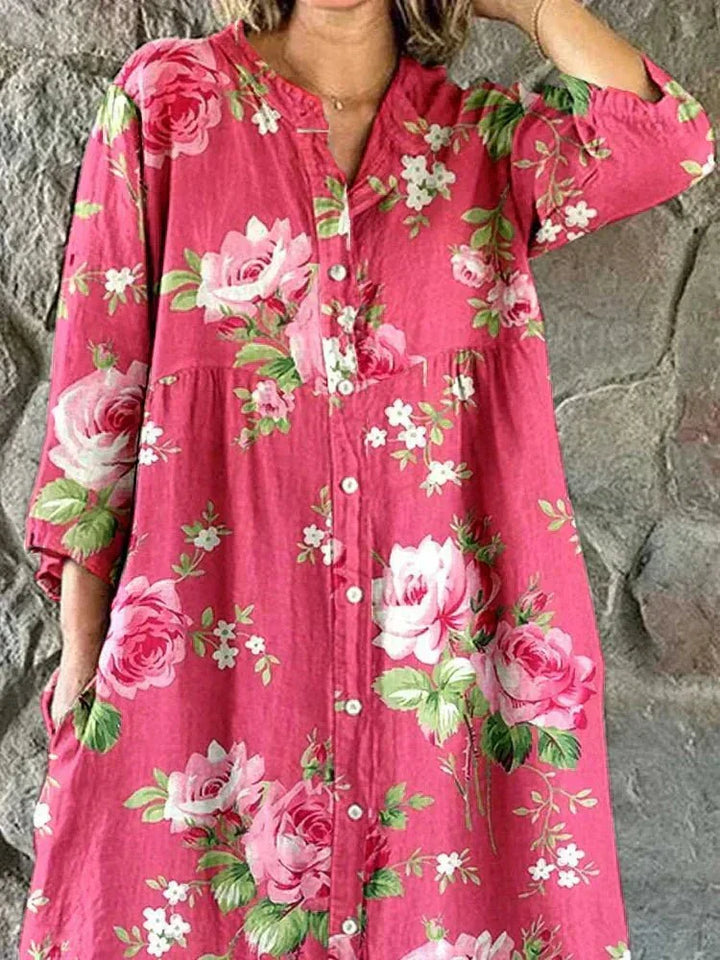 Rosalie | Konst Floral Klänning