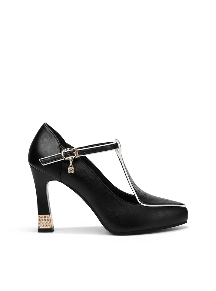 Monroe – T-Bar Juvel Pumps