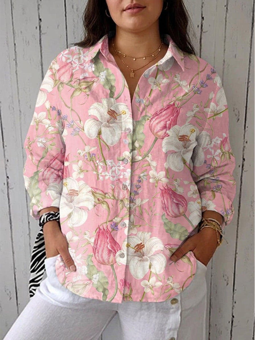 Zora – Chic Blommig Blus