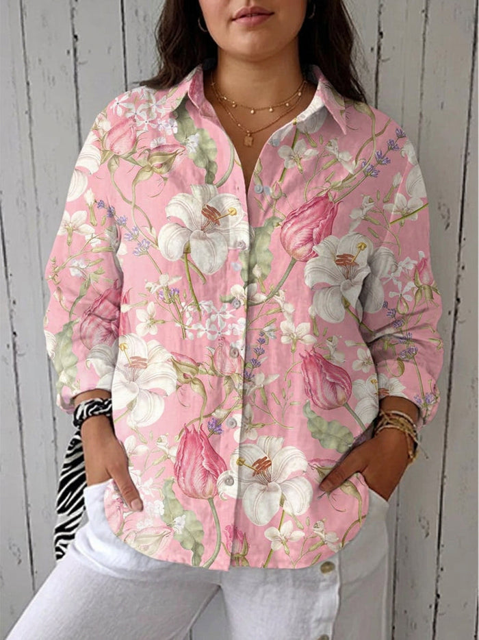 Zora – Chic Blommig Blus