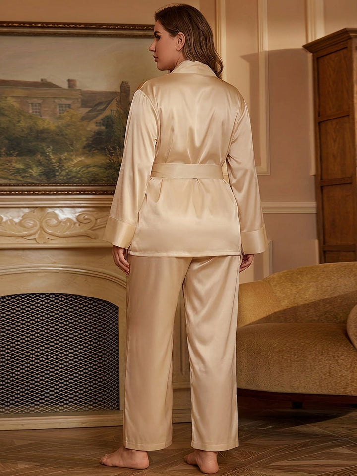 Mable | Eleganta Morgonrock &amp; Pyjamas Set