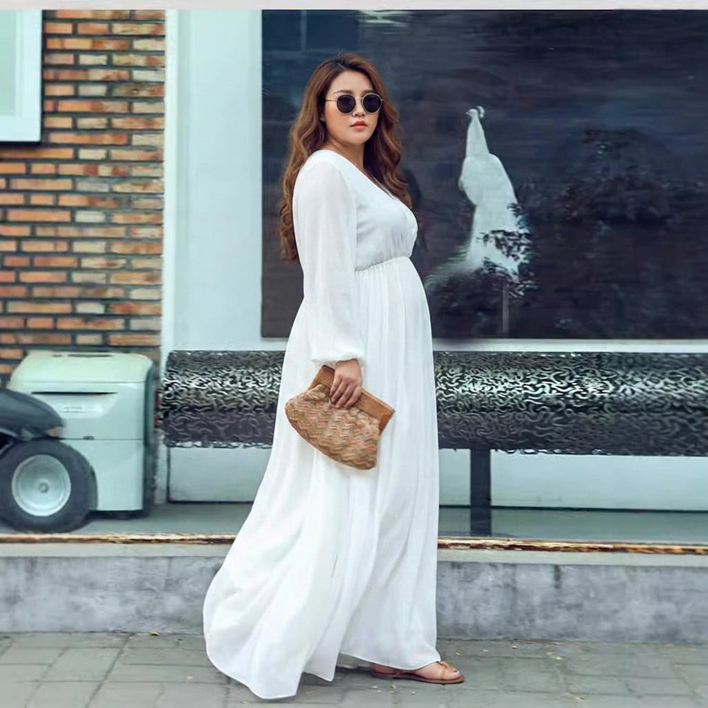 Signy Chiffon Klänning: Oansträngd Sommar Elegans