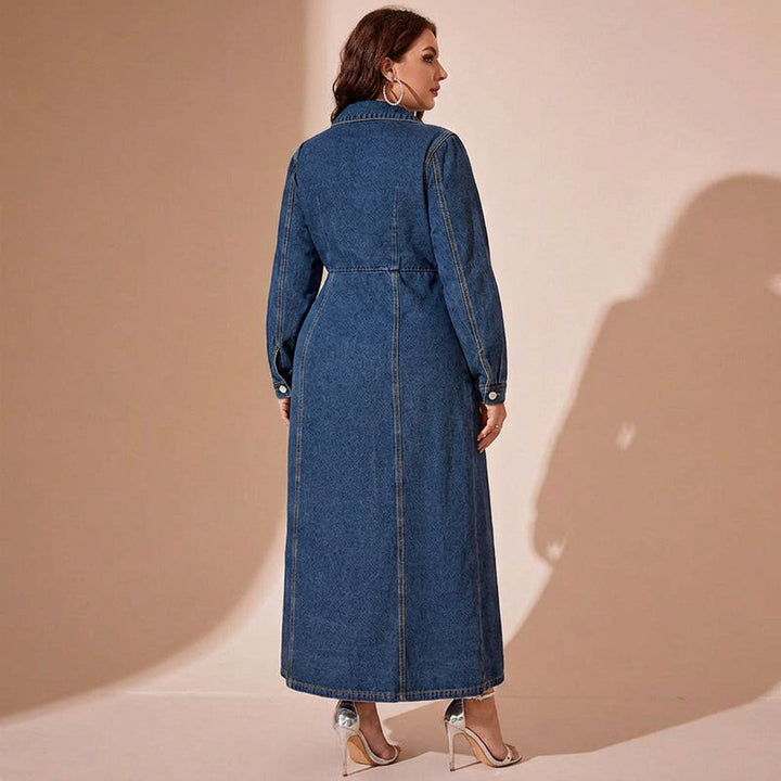 Wanda Denim Cardigan Klänning