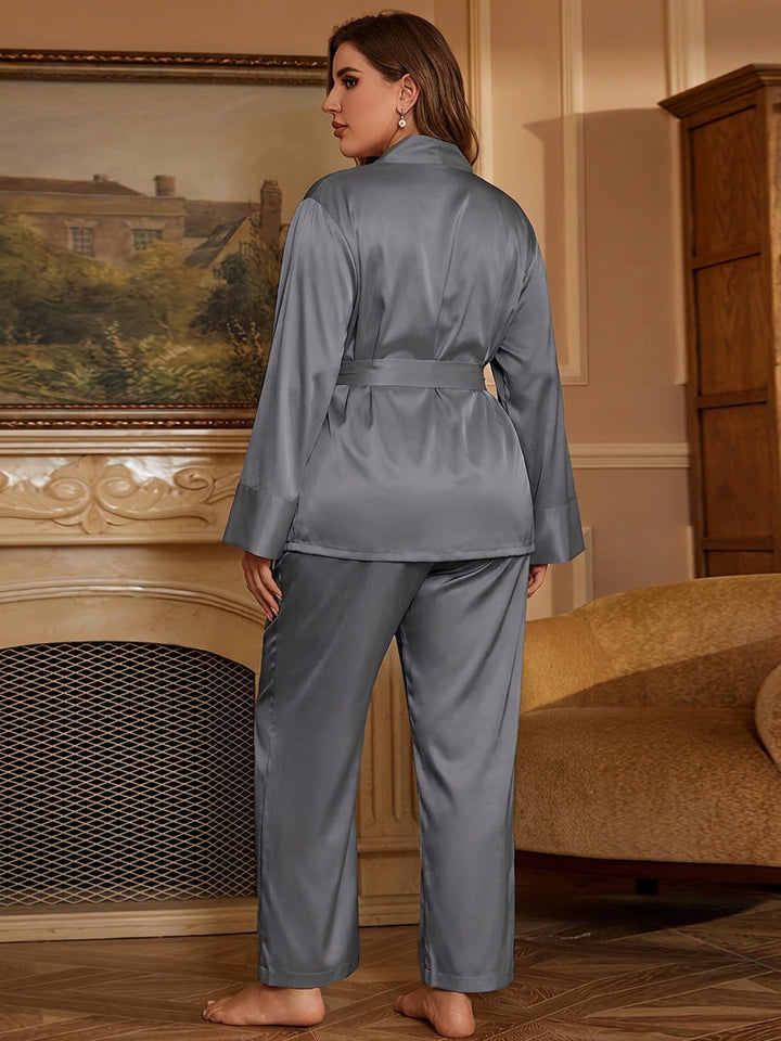 Mable | Eleganta Morgonrock &amp; Pyjamas Set