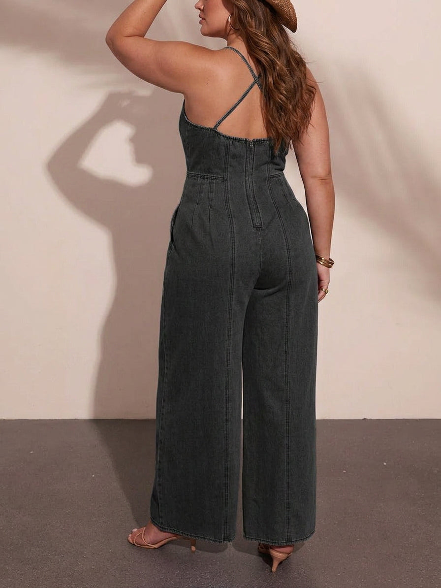 Fleur Vidbenad Byxdress