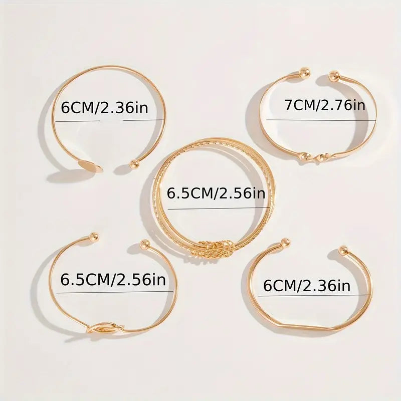Winslow Elegance Armband Set | Guld