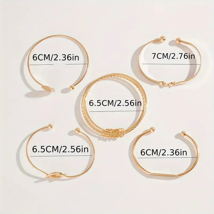 Winslow Elegance Armband Set | Guld