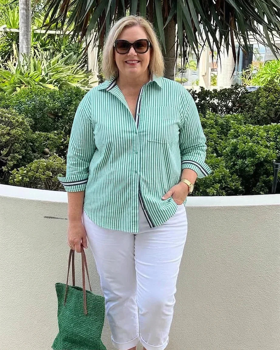 Anouk | Randig Blus