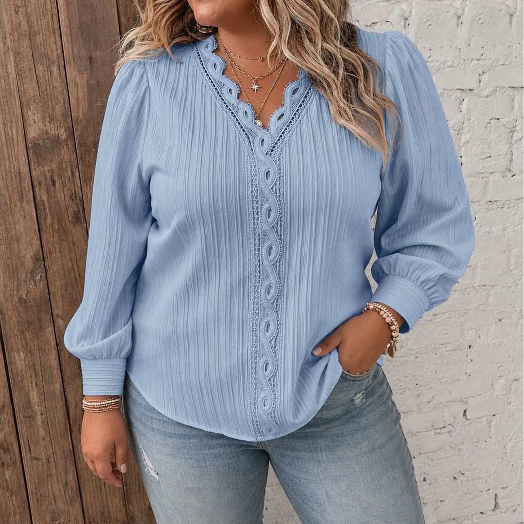 Kinsley | V-ringad Topp