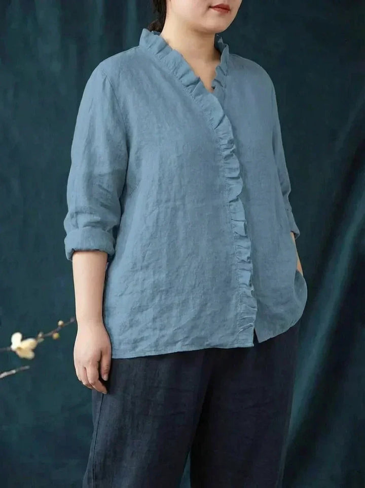 Shiloh | Elegant Linne Sommarblus