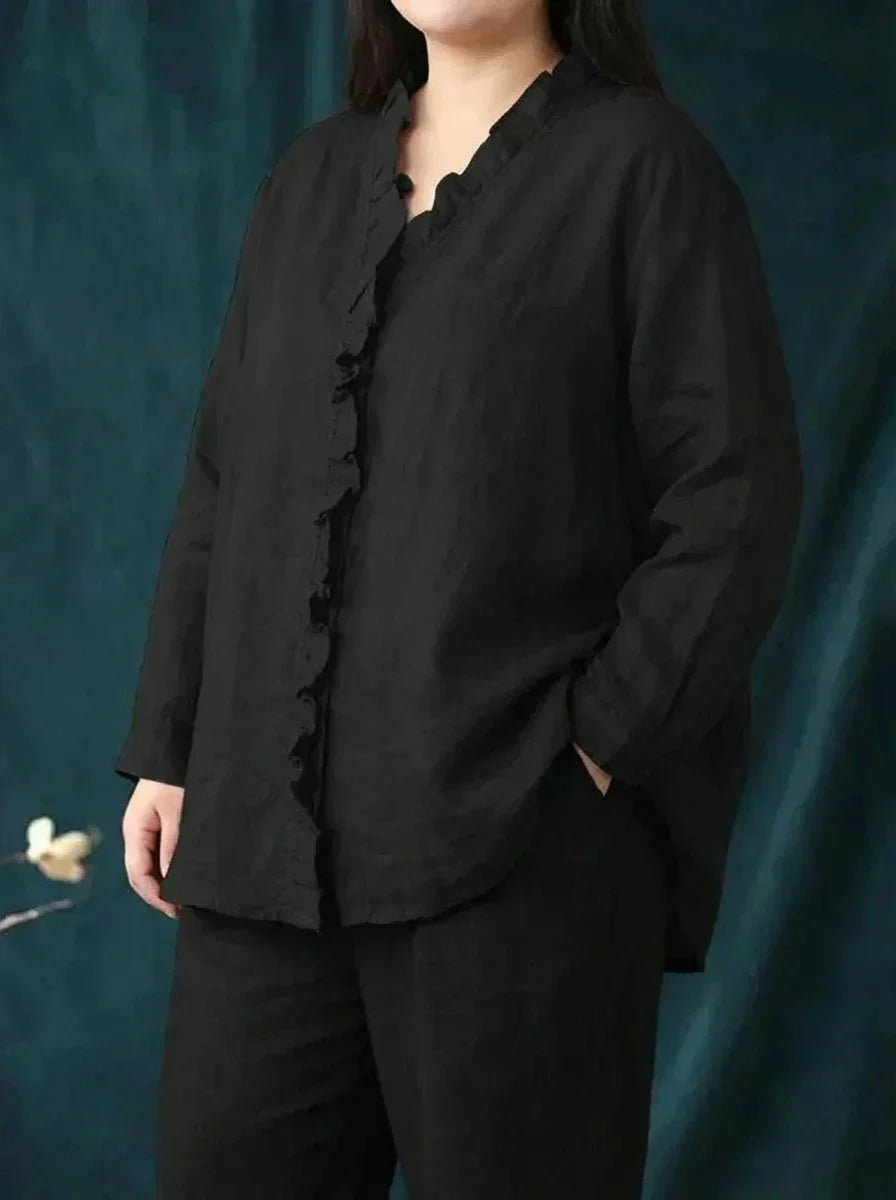 Shiloh | Elegant Linne Sommarblus