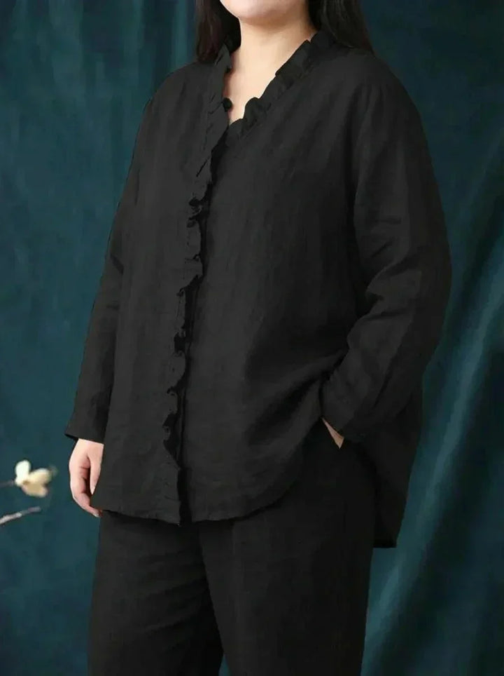 Shiloh | Elegant Linne Sommarblus