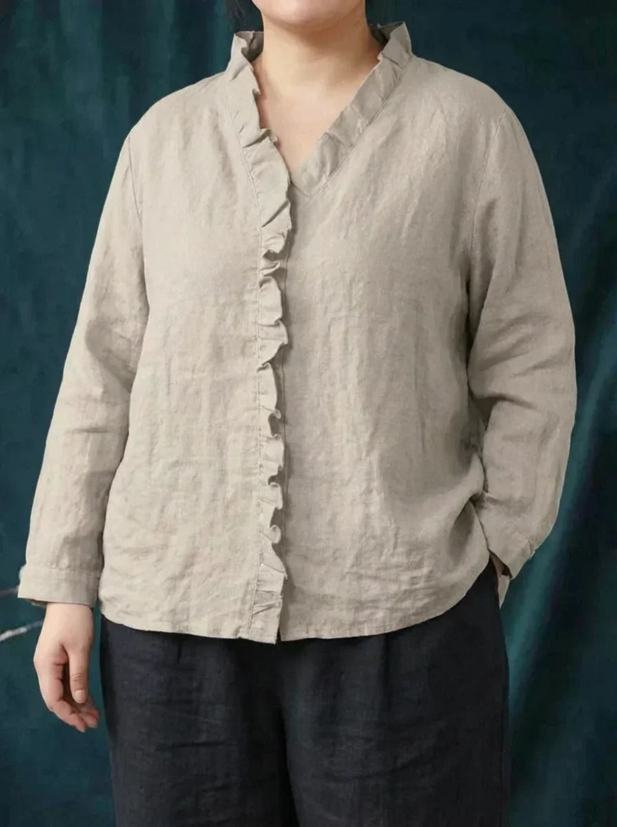 Shiloh | Elegant Linne Sommarblus