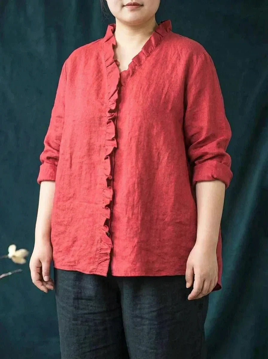 Shiloh | Elegant Linne Sommarblus