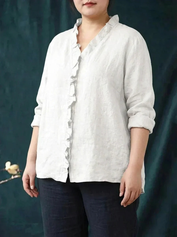Shiloh | Elegant Linne Sommarblus