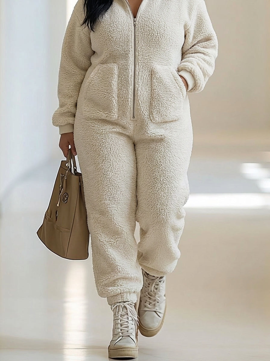 Jolie - Vintage Polarfleece Jumpsuit