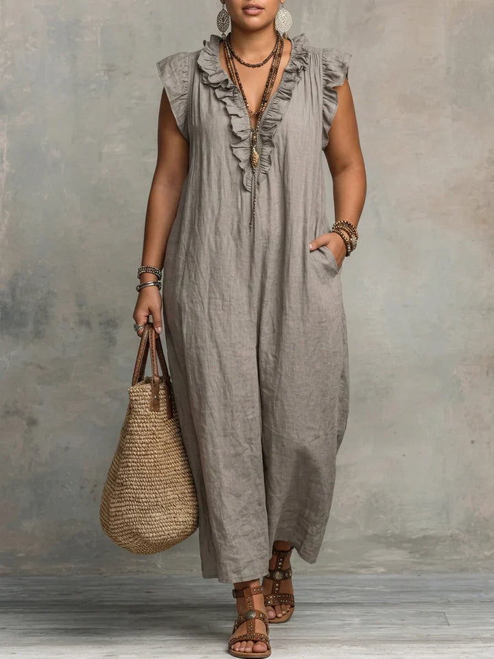 Esmé | Boho Volang Maxi Klänning