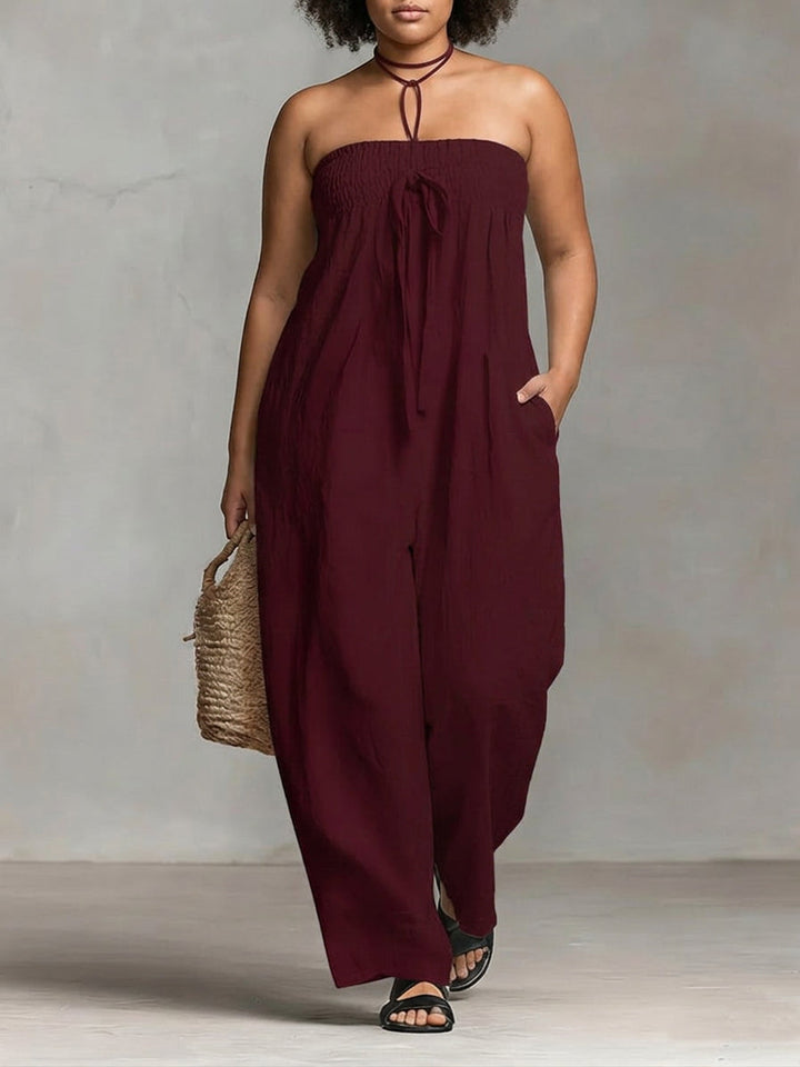 Sora | Strapless Flow Maxi Klänning