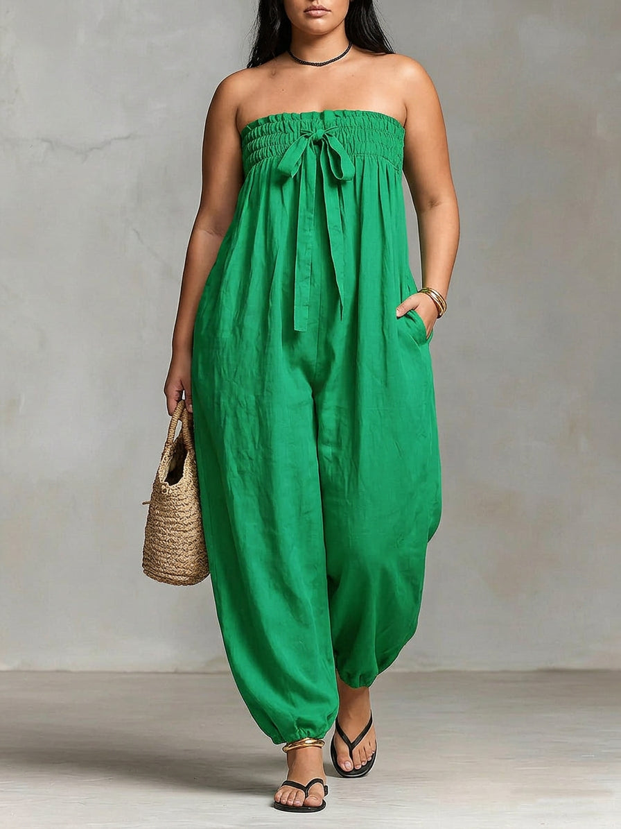Sora | Strapless Flow Maxi Klänning