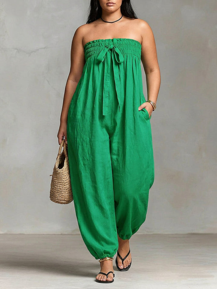 Sora | Strapless Flow Maxi Klänning