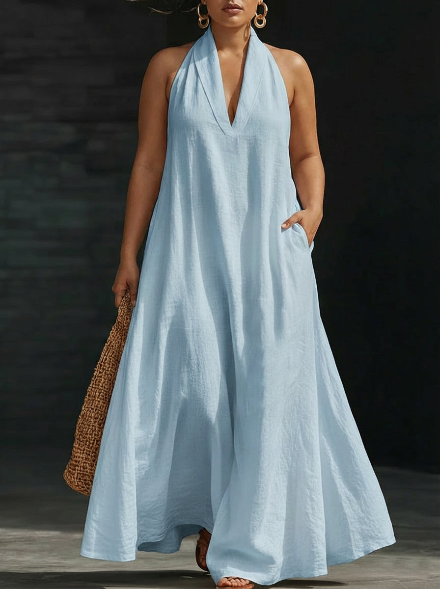 Nova | Halter Maxi Klänning