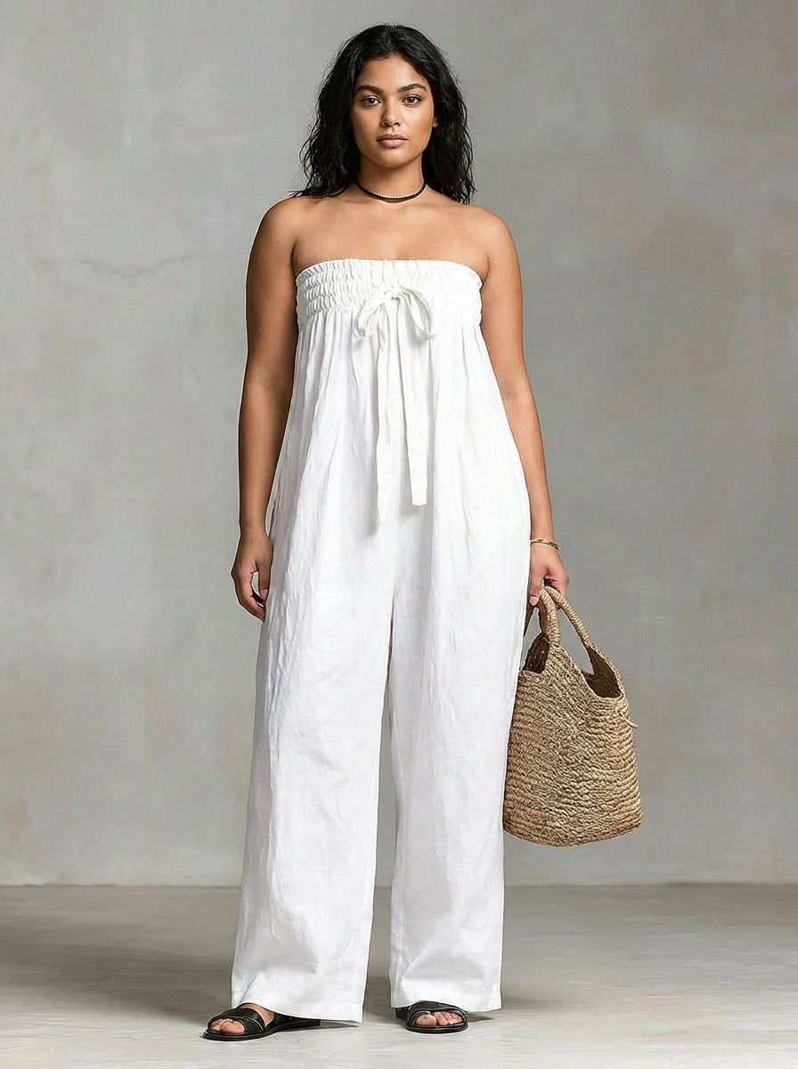 Sora | Strapless Flow Maxi Klänning