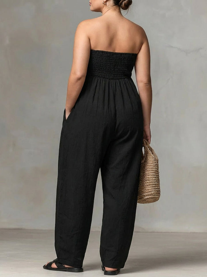 Sora | Strapless Flow Maxi Klänning