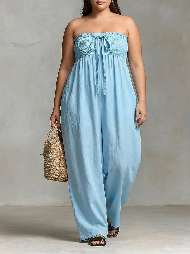 Sora | Strapless Flow Maxi Klänning