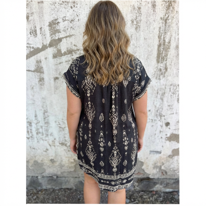 Mira - Vintage Boho Klänning