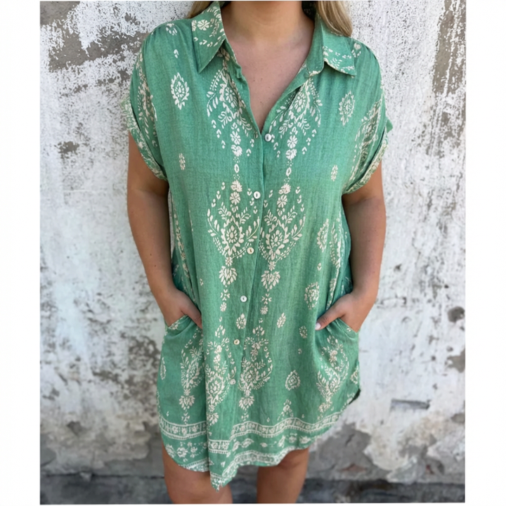 Mira - Vintage Boho Klänning