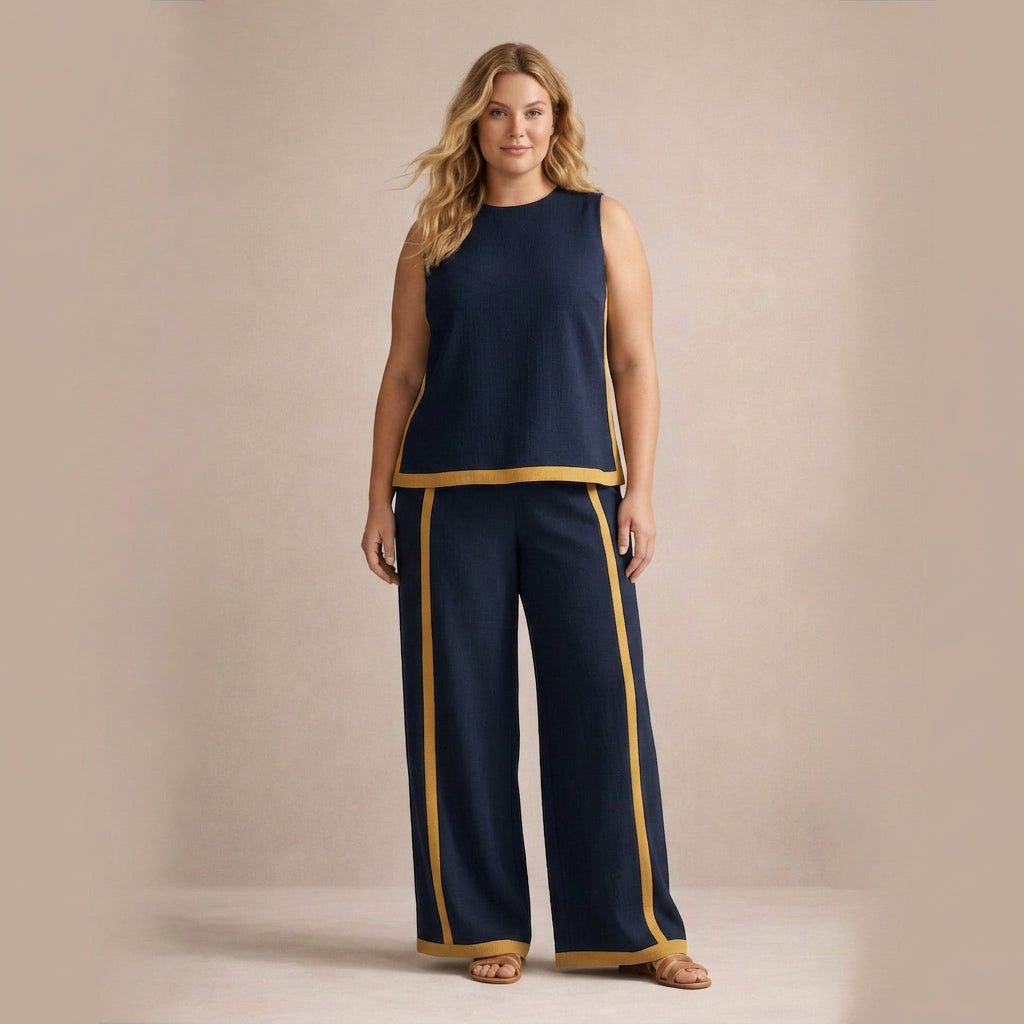 Pärla | Elegant Set med Vida Ben