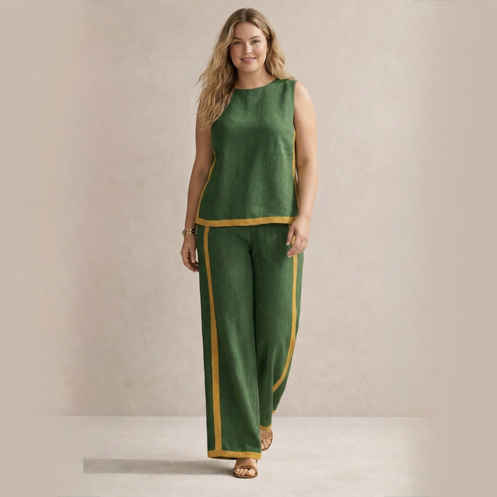 Pärla | Elegant Set med Vida Ben
