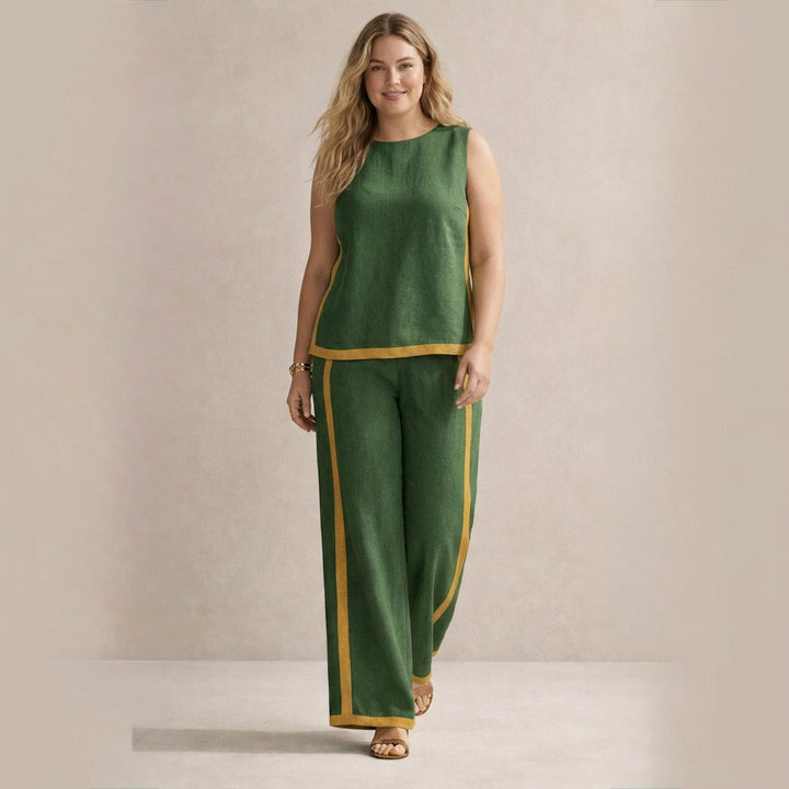 Pärla | Elegant Set med Vida Ben